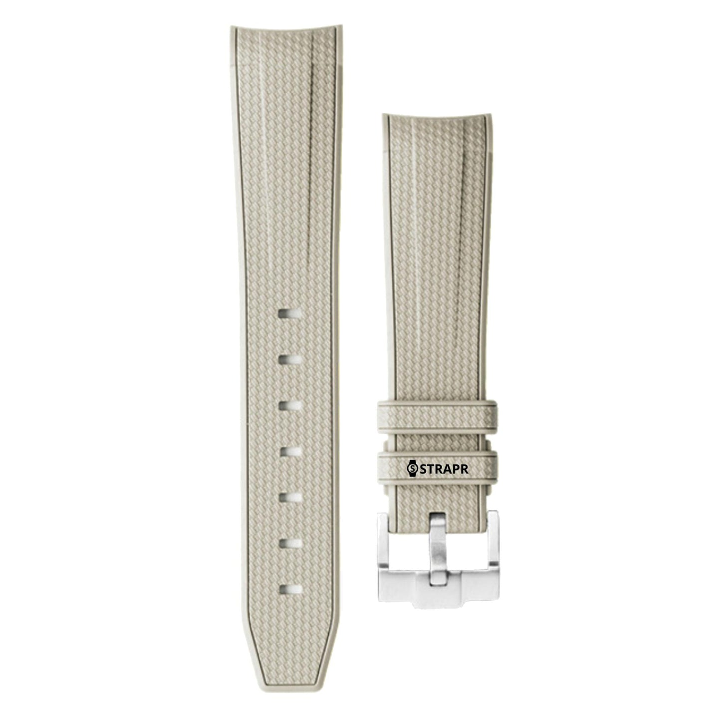Bracelet strap Omega Swatch MoonSwatch beige