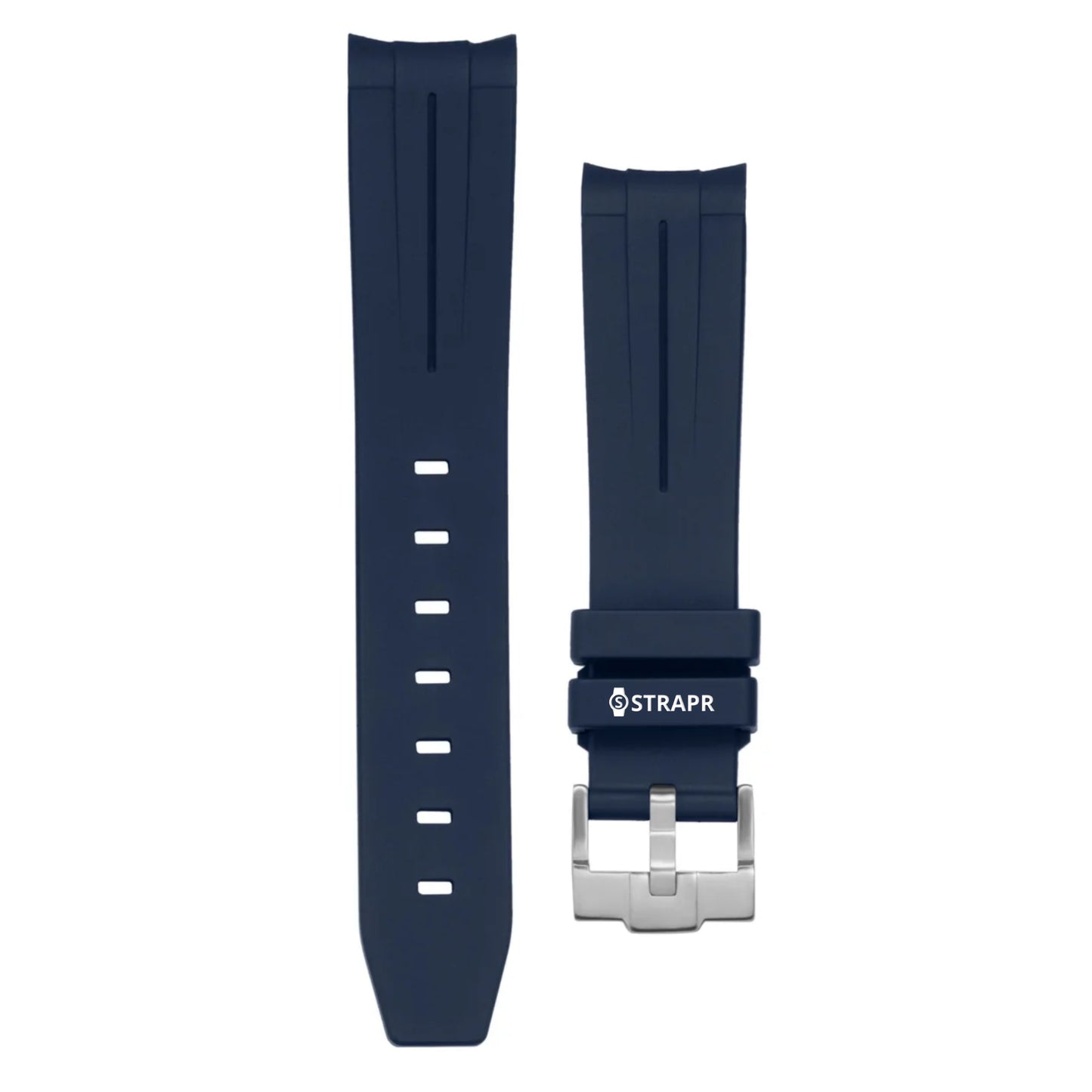 Bracelet strap Omega Swatch MoonSwatch bleu