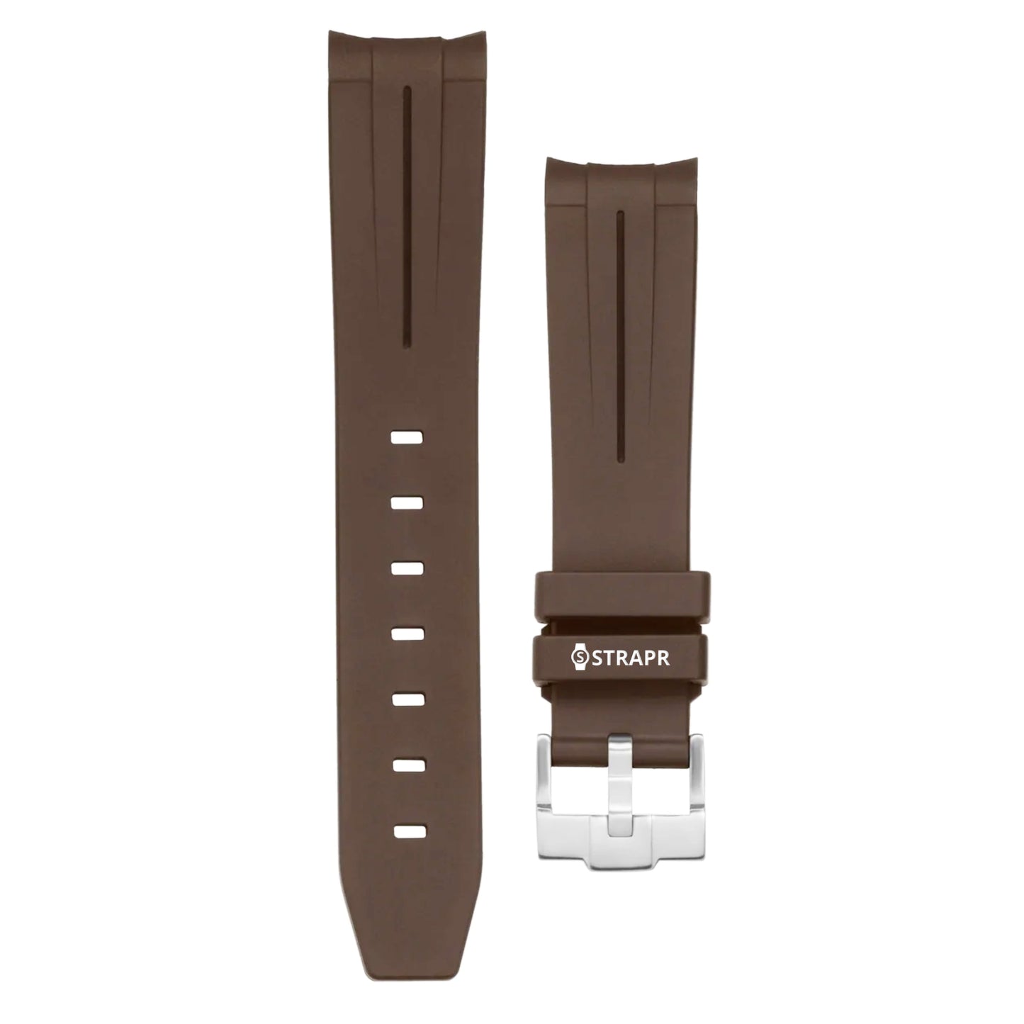 MoonSwatch strap brown