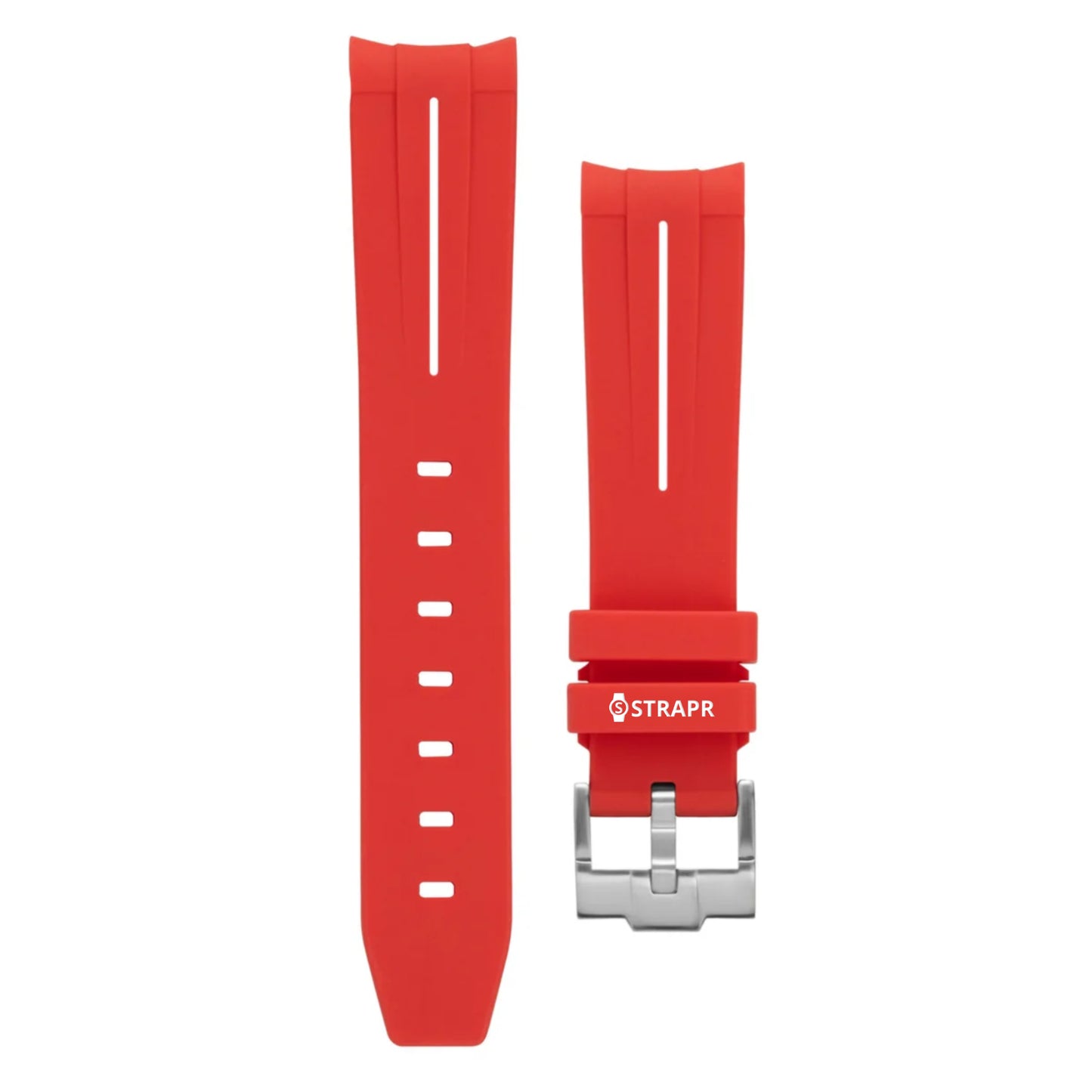 Omega Swatch MoonSwatch strap red and white