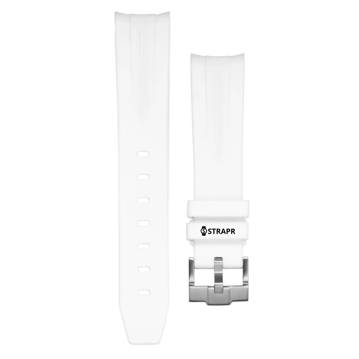 Omega x Swatch MoonSwatch strap silicone white
