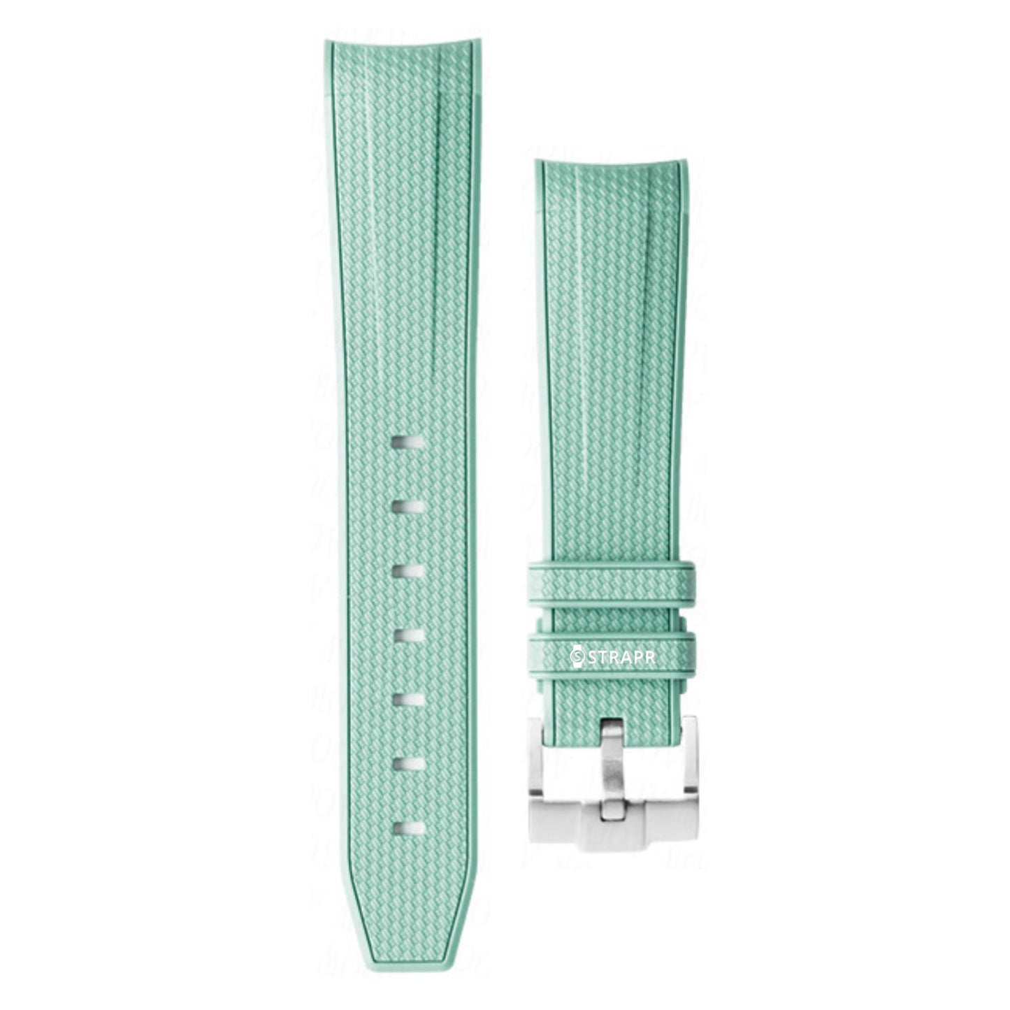 Bracelet strap Omega Swatch MoonSwatch vert