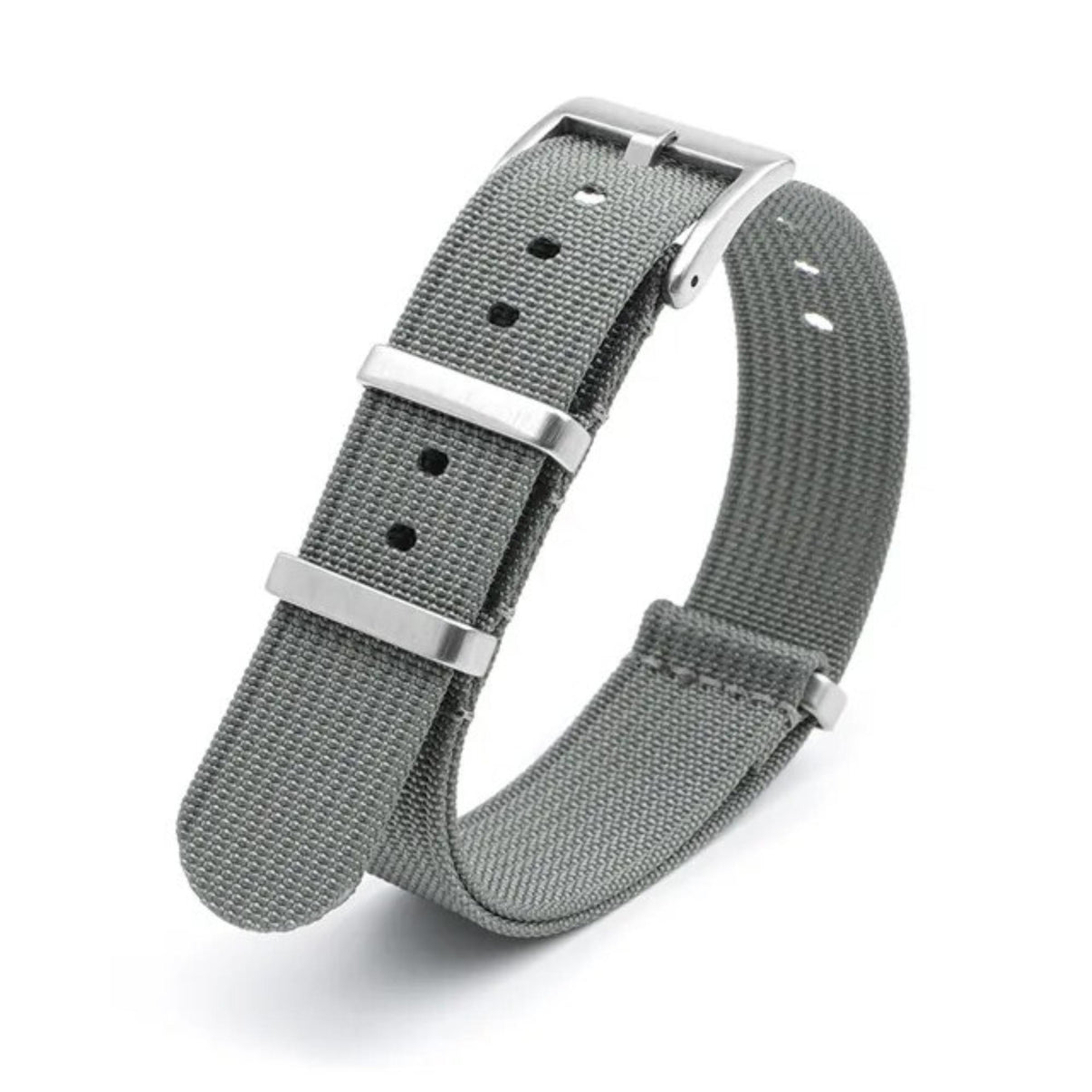 Strap Swatch Omega Moonswatch Nylon - Grey – Strapr