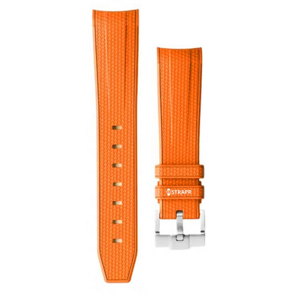 Bracelet strap Omega Swatch MoonSwatch orange