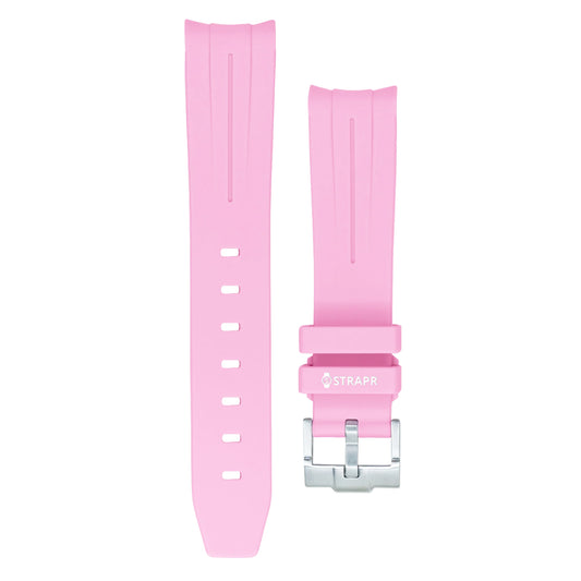 Bracelet strap Omega Swatch MoonSwatch rose