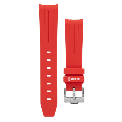 Bracelet strap Omega Swatch MoonSwatch rouge