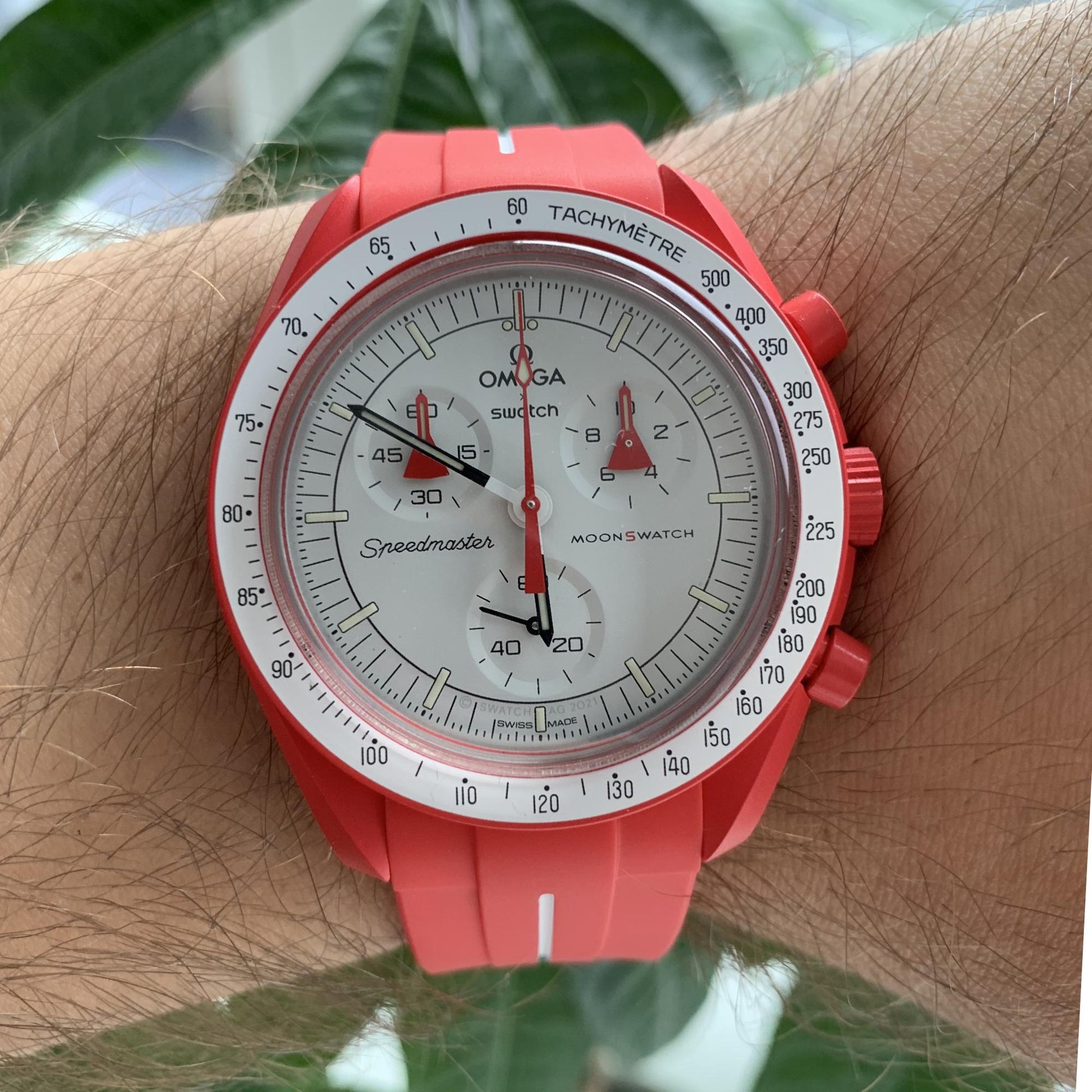 Wall Clock Omega Terra Luna Marte Terra Planet México