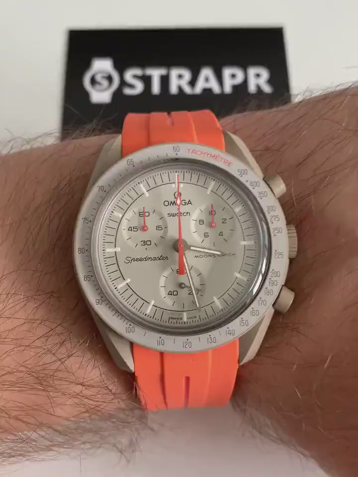 MoonSwatch strap orange