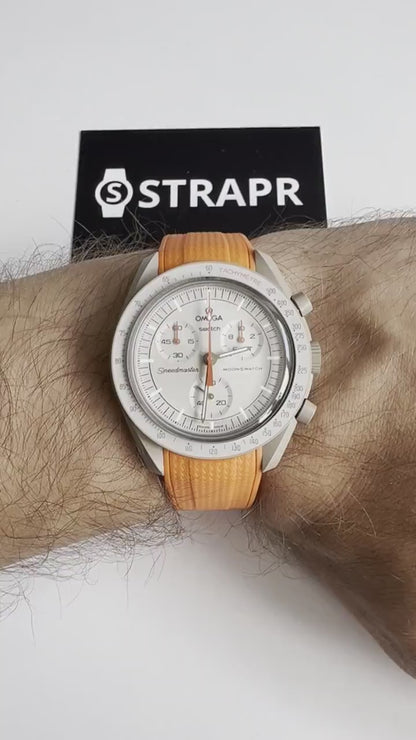 Omega Swatch MoonSwatch strap orange