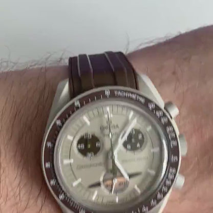 Seamaster Horlogebandje Omega x Swatch Moonswatch - Bruin